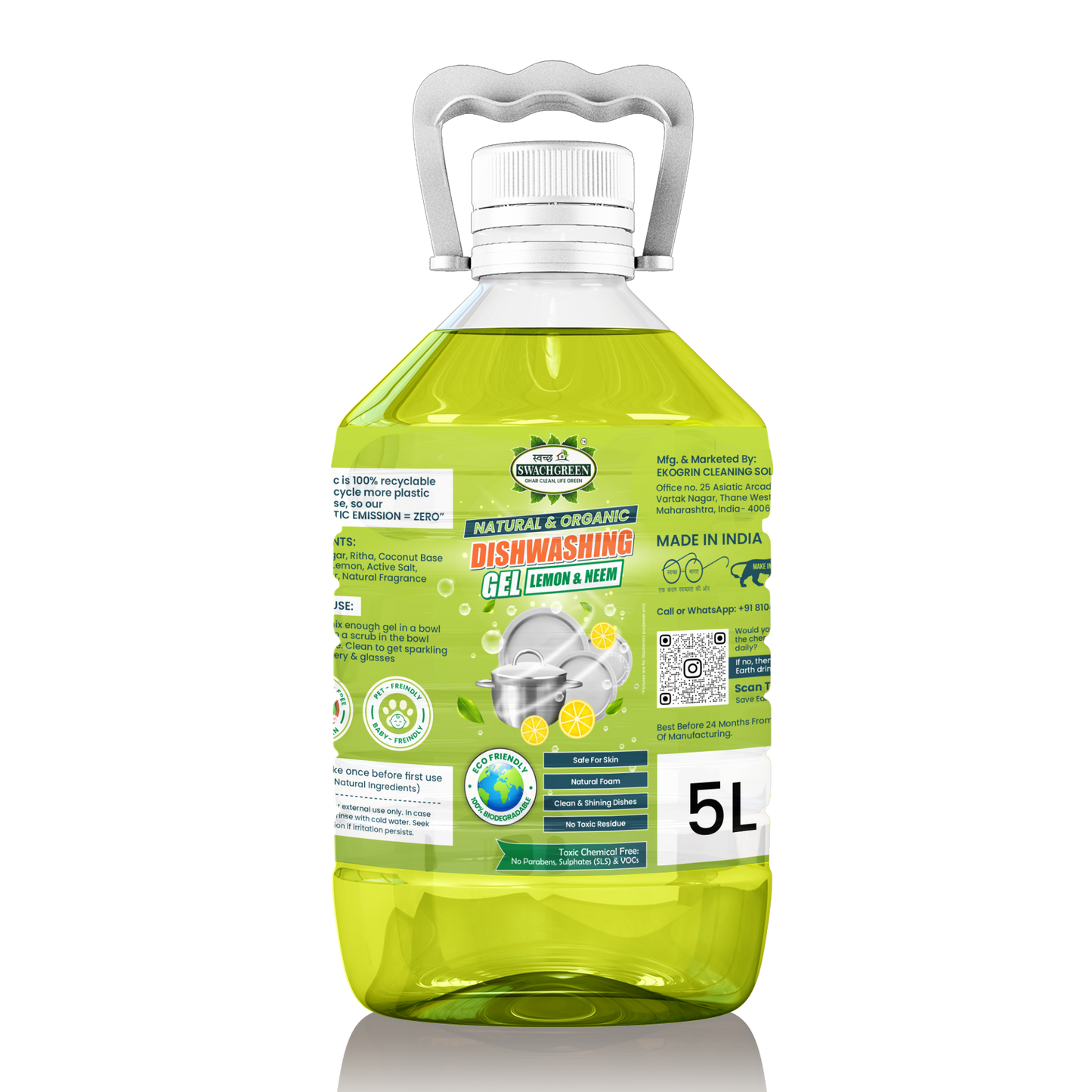 VEDIC NATURAL DISHWASHING GEL